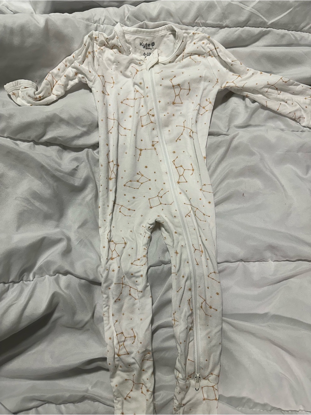 Kyte Baby Cloud Constellation Zip One-Piece